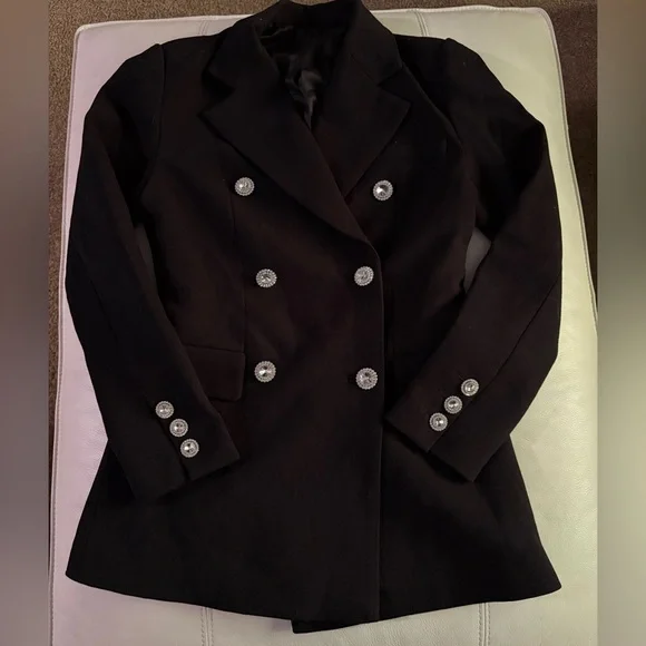 Alessandra Rich Runway Wool Blazer - Picture 7 of 13